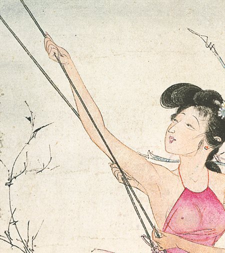 綦江县-胡也佛的仕女画和最知名的金瓶梅秘戏图